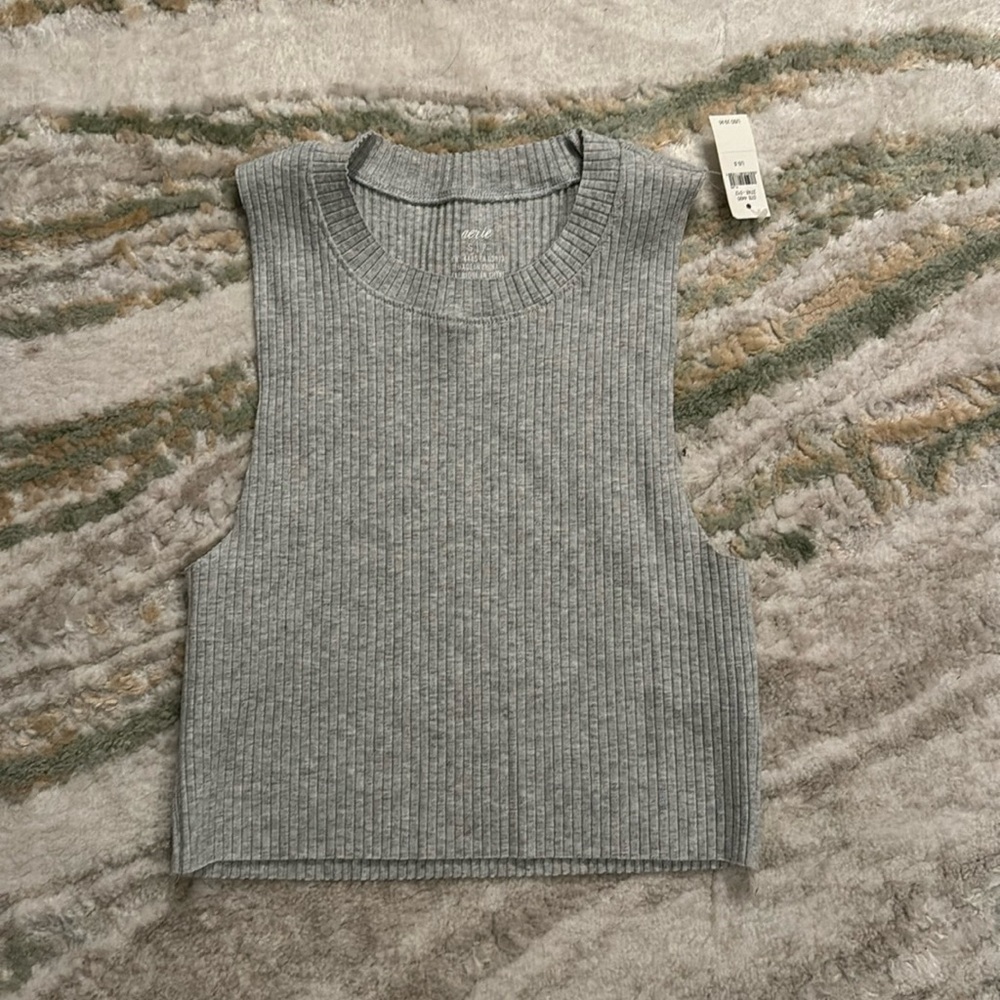 aerie crop top tank top